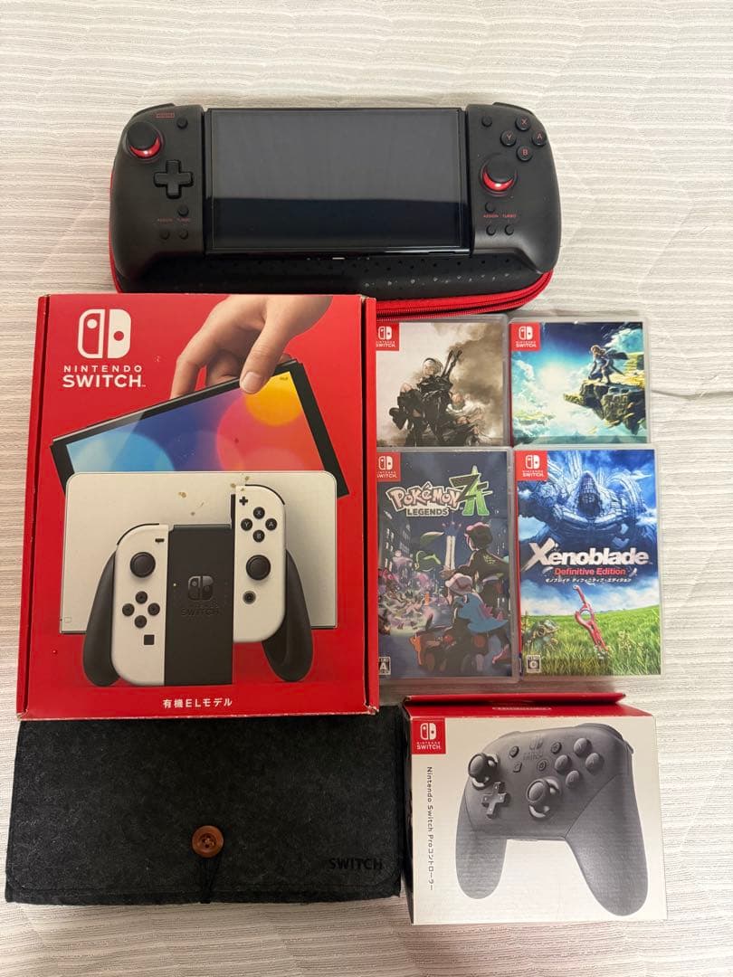 任天堂Switch 有機ELモデル　オマケたくさん Nintendo Switch 有機ELモデル ストア版 2022年モデル （オマケ多数