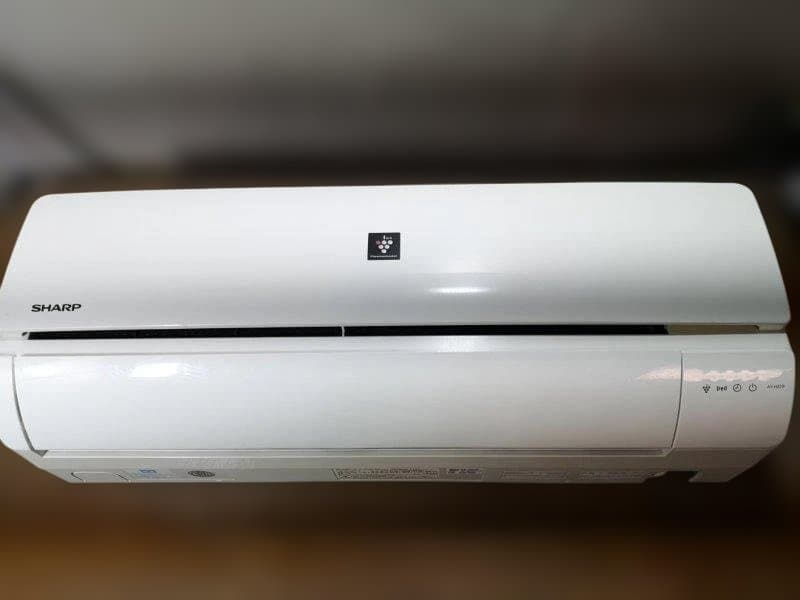 神奈川県内は無料工事、配送付き、室外機)シャープ6畳 2019年式 保証あり 神奈川県内は無料配送工事付き、室外機セット)富士通8畳 保証あり