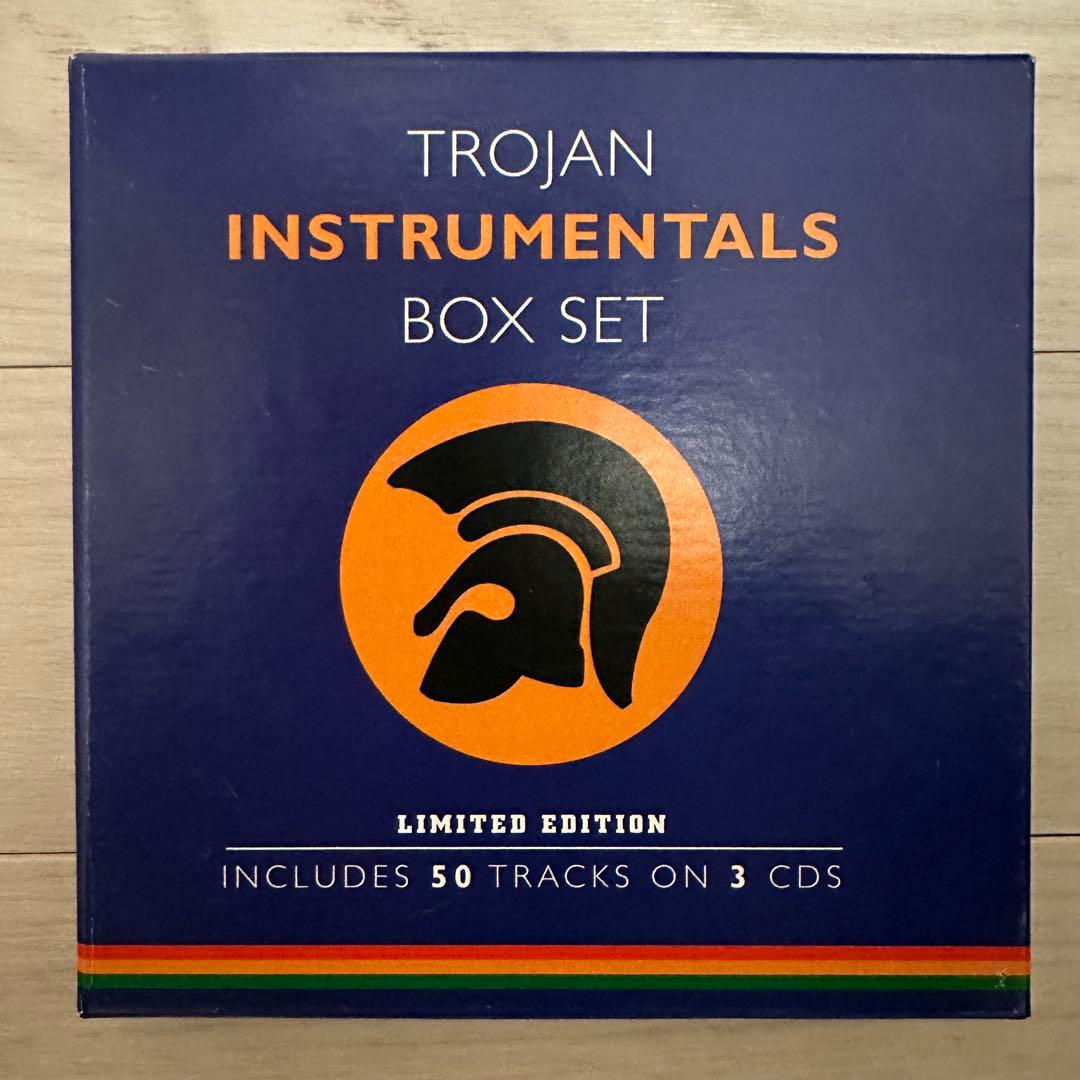 TROJAN INSTRUMENTALS BOX SET レゲエ Trojan Instrumentals Box Set – Box Set (Limited Edition): 3 x CD