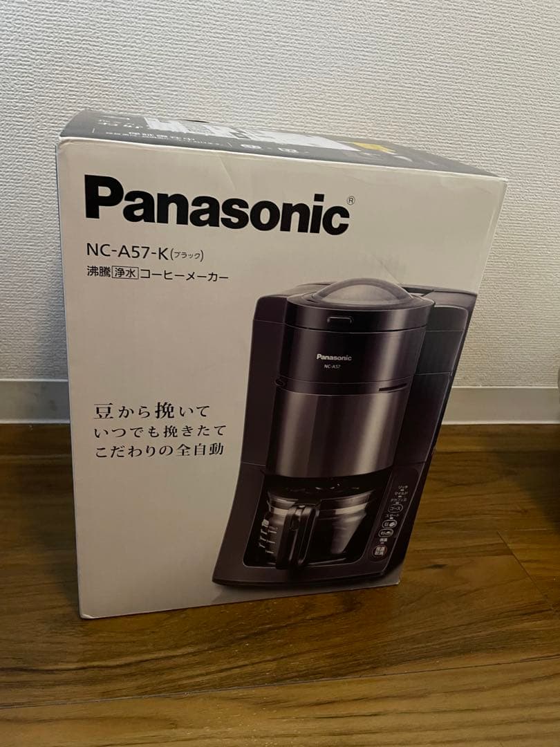 新品/未使用】Panasonic NC-A57-K コーヒーメーカー - メルカリ