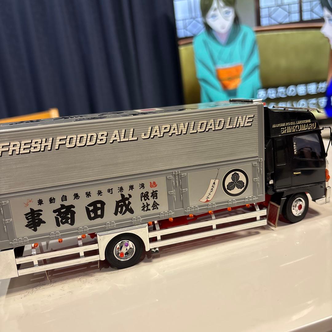 ☆デコトラプラモデルジャンク品☆日野レンジャー☆成田商事☆真紅丸