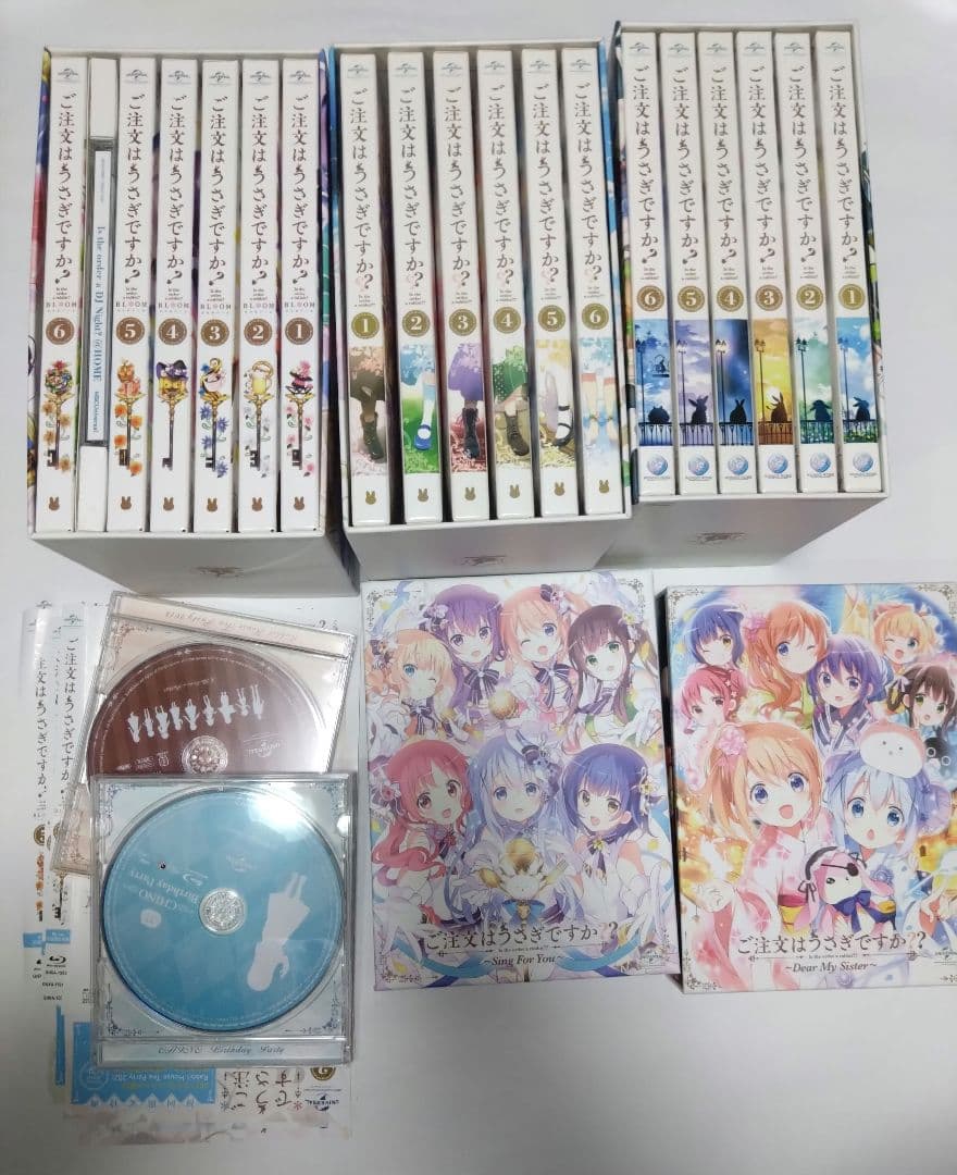 ご注文はうさぎですか？ 1期 2 期 3期 Blu-ray 全巻 劇場版 ova - メルカリ