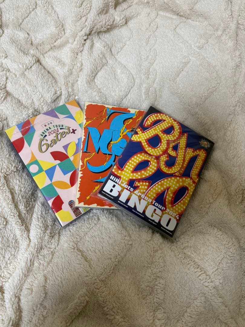 アリーナツアーDVD 3枚セット　HiHi Jets　7MEN侍　美少年 GO ARENA!!!! HiHi Jets・美少年・7 MEN侍・少年忍者 2024 SPRING