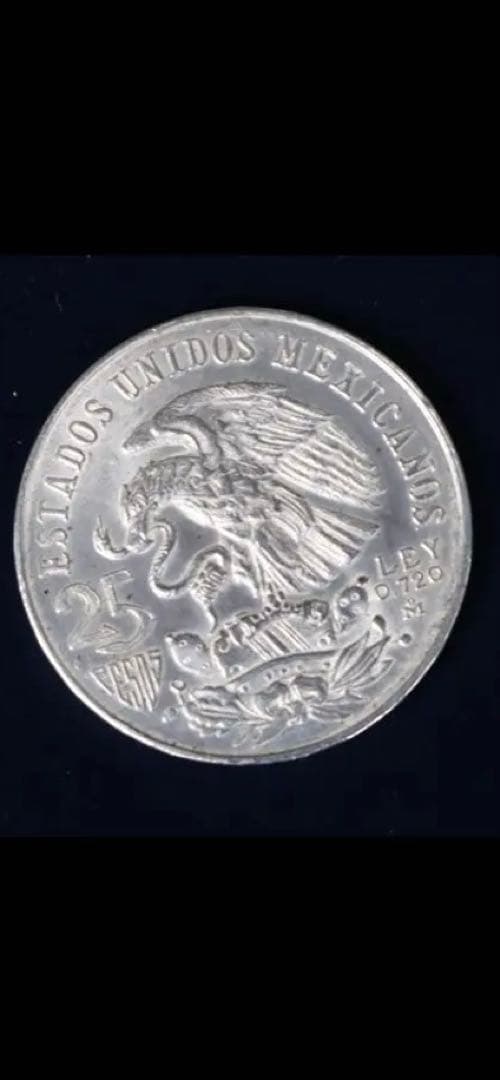 ク*カ様 メキシコオリンピック記念25ペソコイン 1968年 - メルカリ