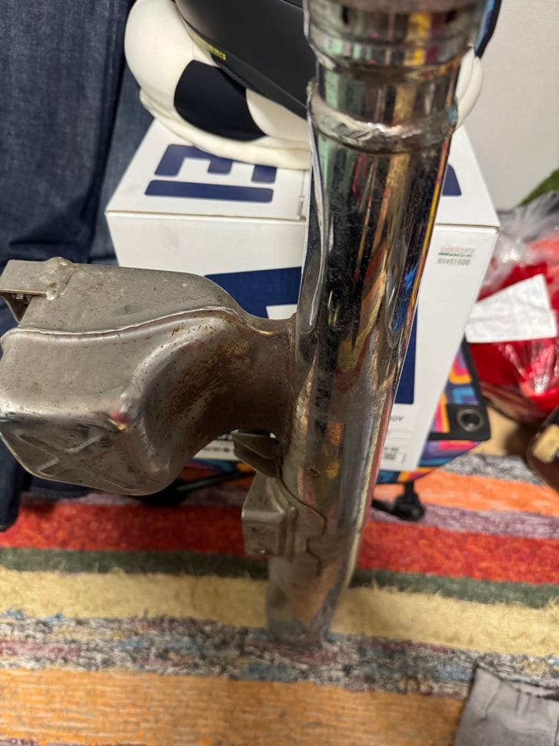 sr400 純正マフラー　３型 ヤマハ発動機 SR400 マフラー 3HTF ヤマハ 純正 中古 バイク 部品