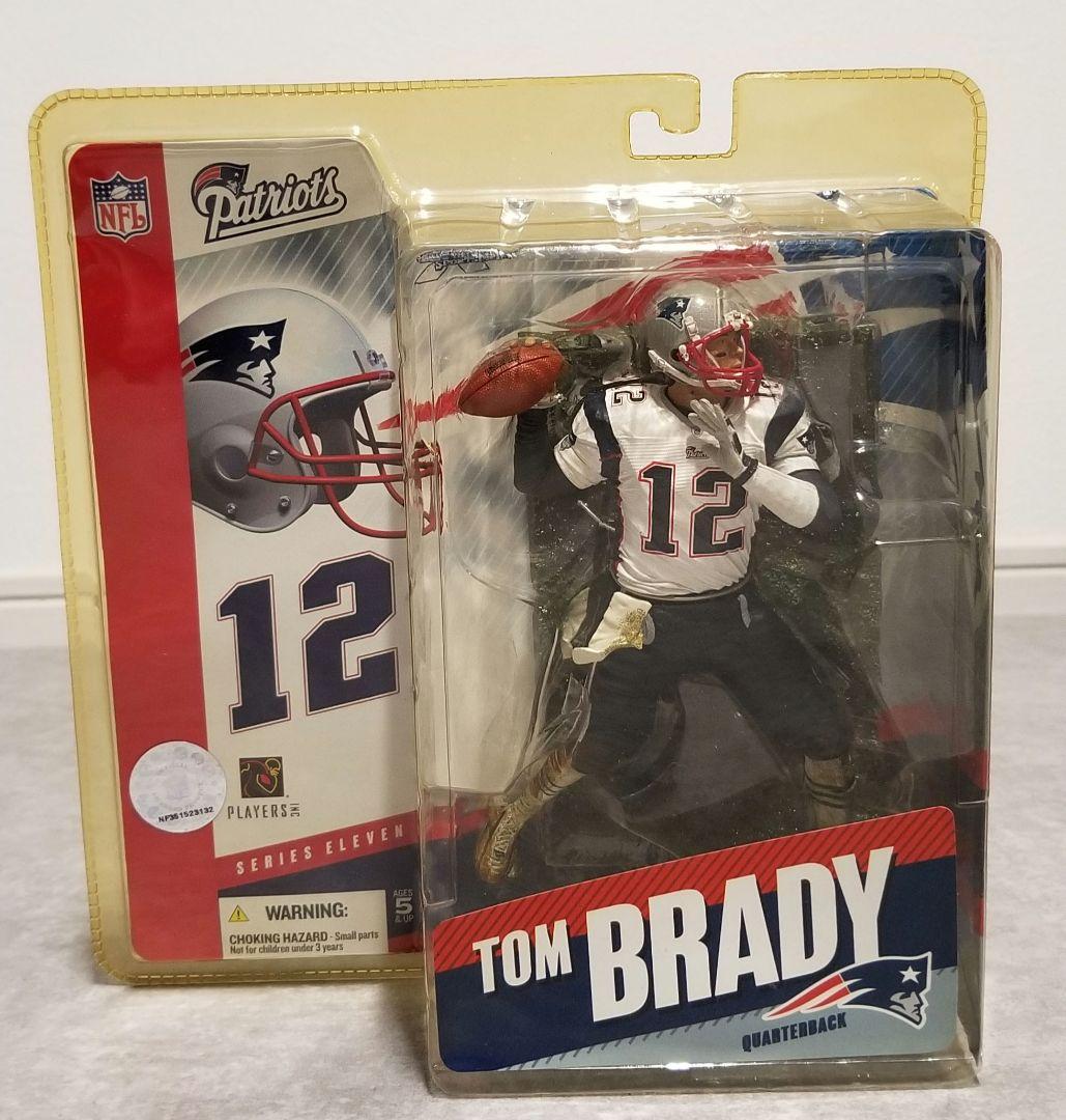 【レア　未開封】NFL　マクファーレン　スポーツフィギュア　★トム・ブレイディ★ 希少】マクファーレントイズ NFL シリーズ トム・ブレイディ