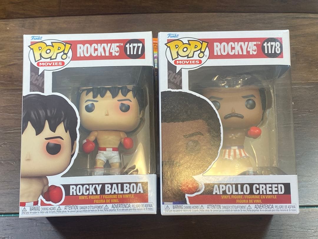 映画 ロッキー フィギュア ロッキー＆アポロ 2体セット ファンコポップ