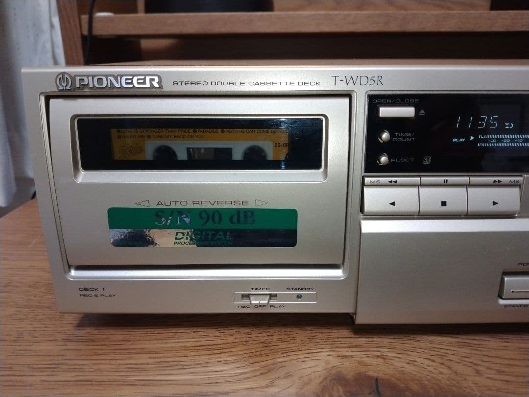 Pioneer T-WD5R ダブルカセットデッキ - メルカリ