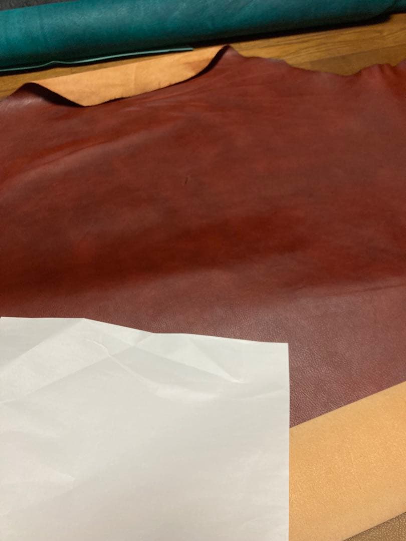 ご確認用 ハラコ カウ柄 システム手帳 A5 牛革 本革 レザー