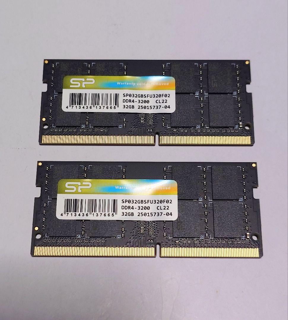 SP DDR4 3200 32GB ×2 計 64GB 動作確認済 Amazon.co.jp: シリコンパワー SP Silicon PowerデスクトップPC用