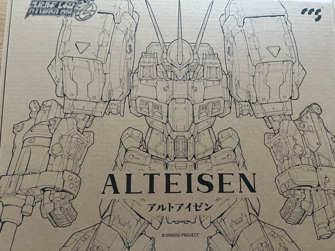 こ*餡様 修正版台座付属　CCSTOYS 鉄魄　アルトアイゼン CCSTOYS 鉄魄[MORTAL MIND]シリーズ 『スーパーロボット大戦OG