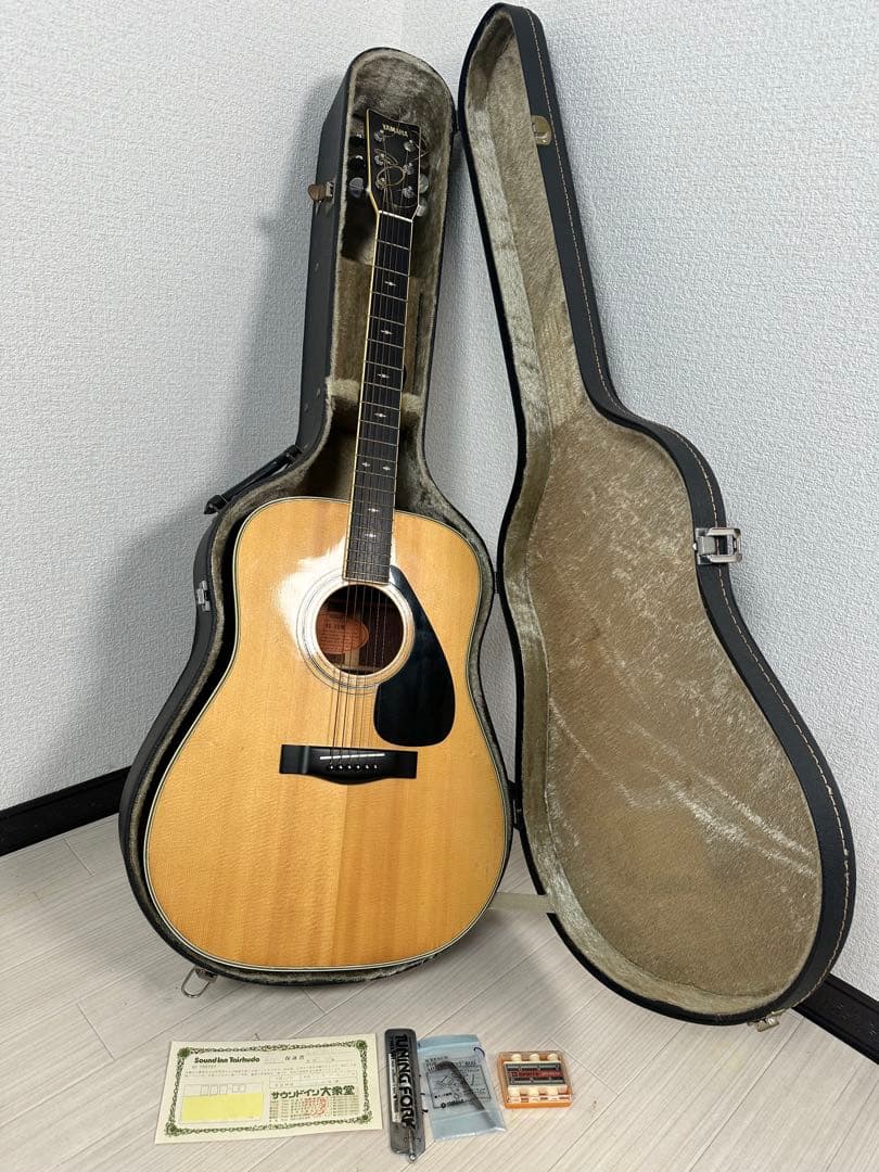 YAMAHA ヤマハ FG-351B 保証書・ハードケース付 ※31 YAMAHA ヤマハ FG-351B 保証書・ハードケース付 ※31 YAMAHA ヤマハ FG