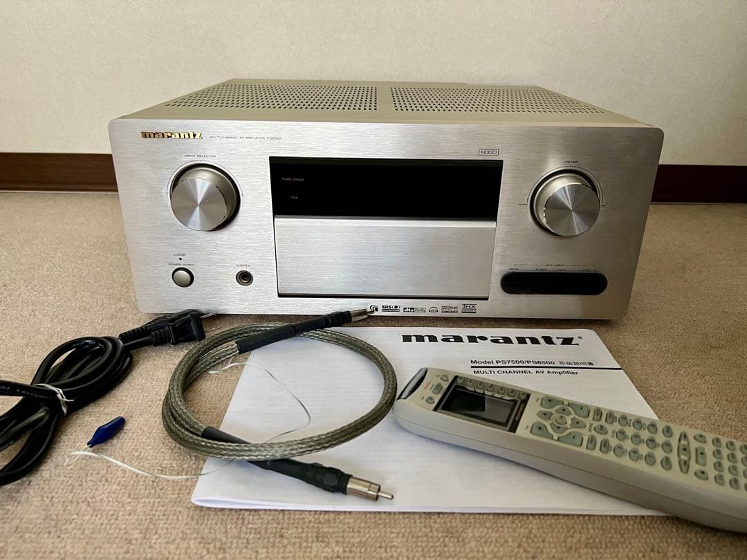Marantz マランツ PS8500 AVアンプ 付属品 リモコン 説明書 他 リモコン PM8006