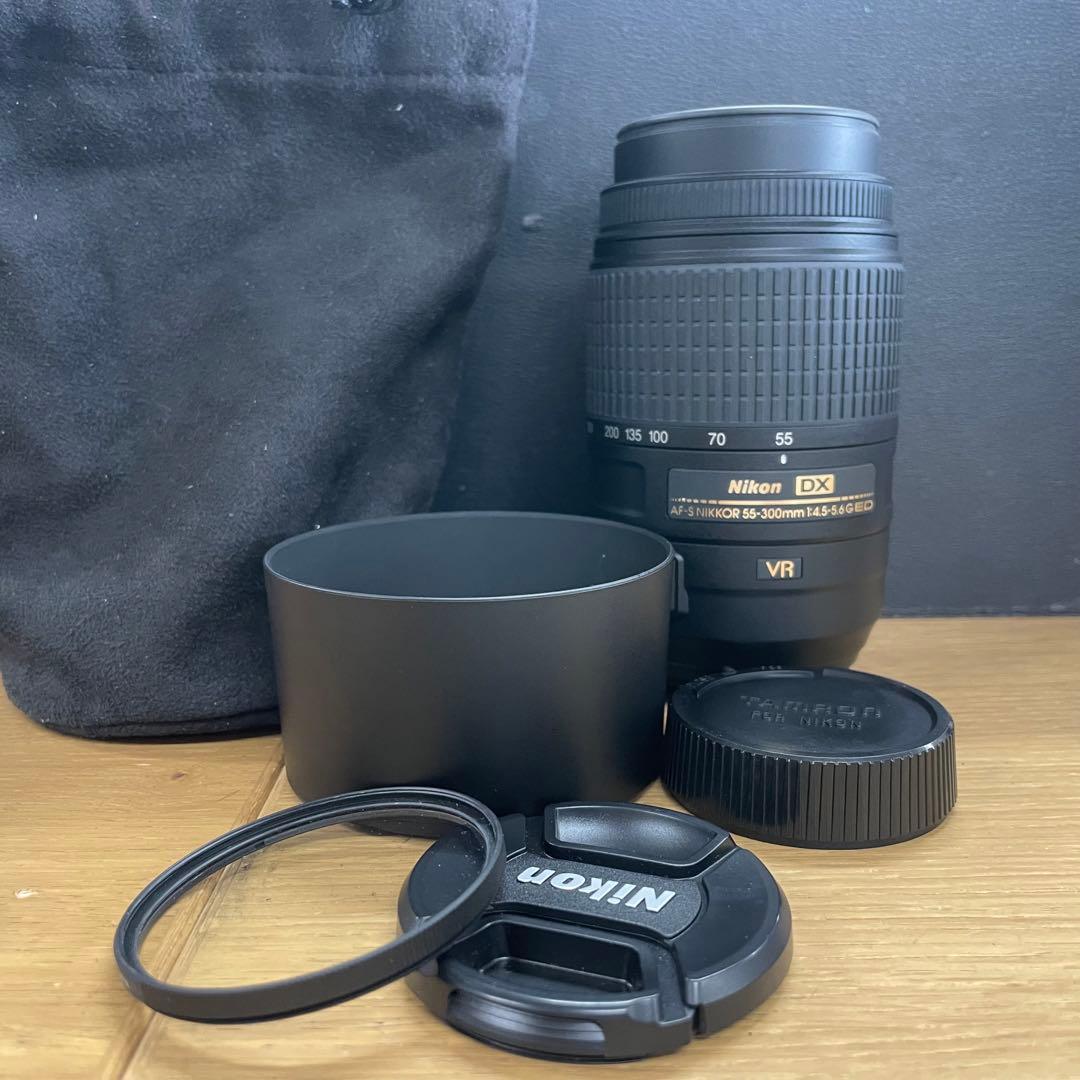 ②Nikon AF-S Nikkor 55-300mm F4.5-5.6G VR Amazon.co.jp: Nikon AF-S DX Zoom Nikkor ED 55-200mm F4-5.6G