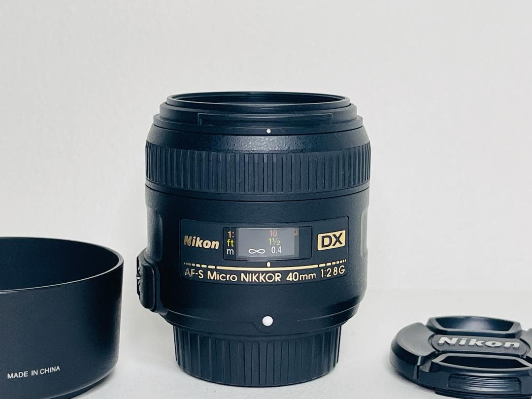 レンズ(単焦点) Nikon AF-S Micro NIKKOR 40mm f/2.8G DX Amazon.com : Nikon AF-S DX Micro-NIKKOR 40mm f/2.8G Close-up Lens
