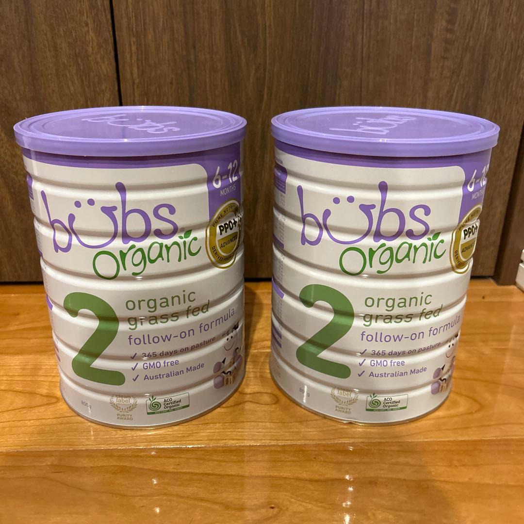 バブス　オーガニック　粉ミルク　新品　２個セット 楽天市場】Bubs（バブズ）オーガニック Organic 粉ミルク ステップ1（0