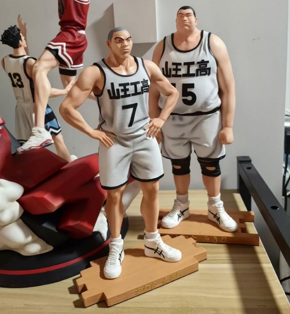 SLAMDUNK 河田美紀男 2点 ガレージキット ガレキ スタチュー① SLAMDUNK 河田美紀男 2点 ガレージキット ガレキ スタチュー① - メルカリ