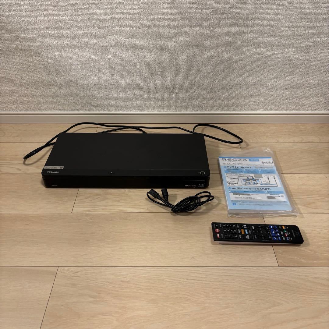 TOSHIBA DBR-W509 ブラック ブルーレイプレーヤー　付属品あり TOSHIBA】東芝『REGZA(レグザブルーレイ)』DBR-W509 500GB 2チューナー