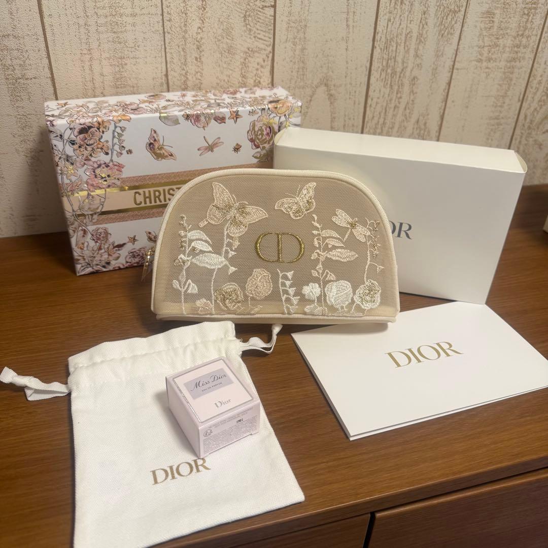 新品Dior ディオール ノベルティ マザーズデイ オリジナル ポーチ 数量