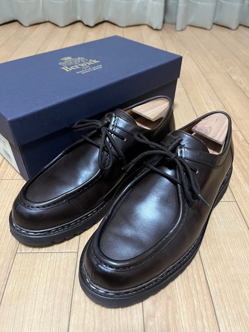 Berwich バーウィック チロリアンシューズ 5337LAVLDB 28cm Berwick1707 | Uチップ | 5337BCVLBK – バーウィック オンラインストア