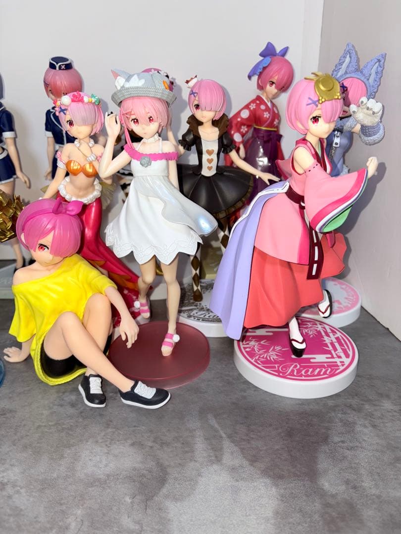 美少女 フィギュア まとめ売り Re:ゼロから始める異世界生活 レム ラム