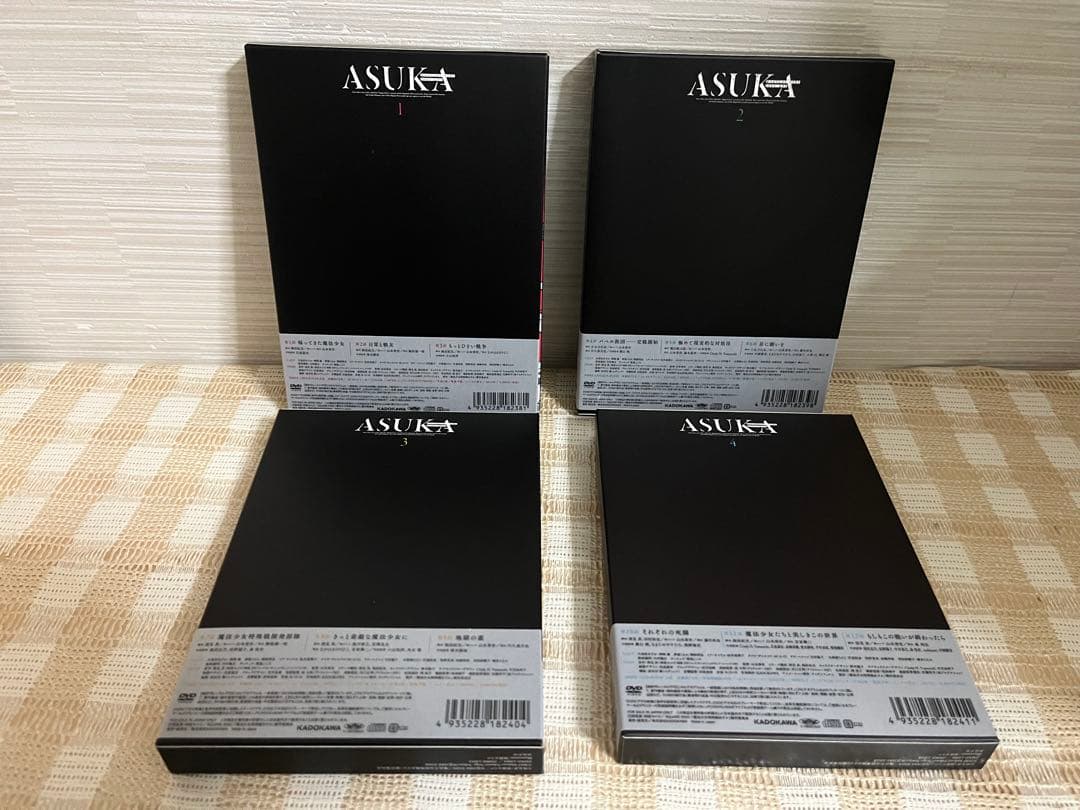 魔法少女特殊戦あすか　初回全4巻セット DVD