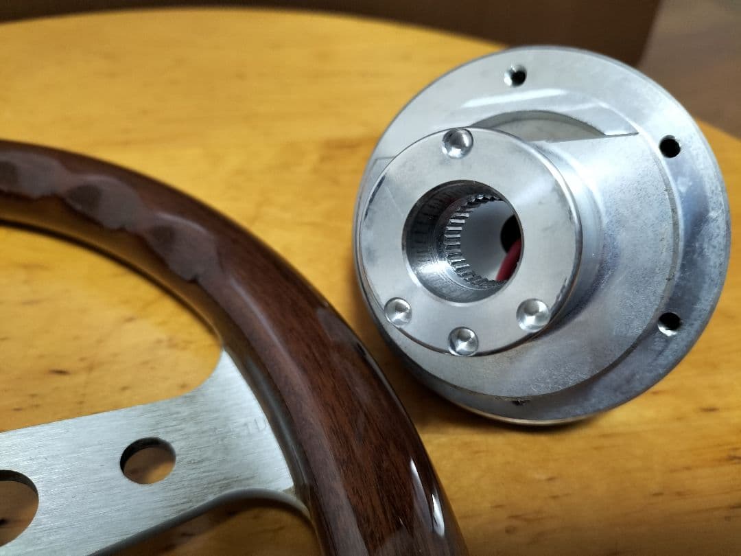 コペン L880K用 クイックリリースショートボス momoステアリング3点