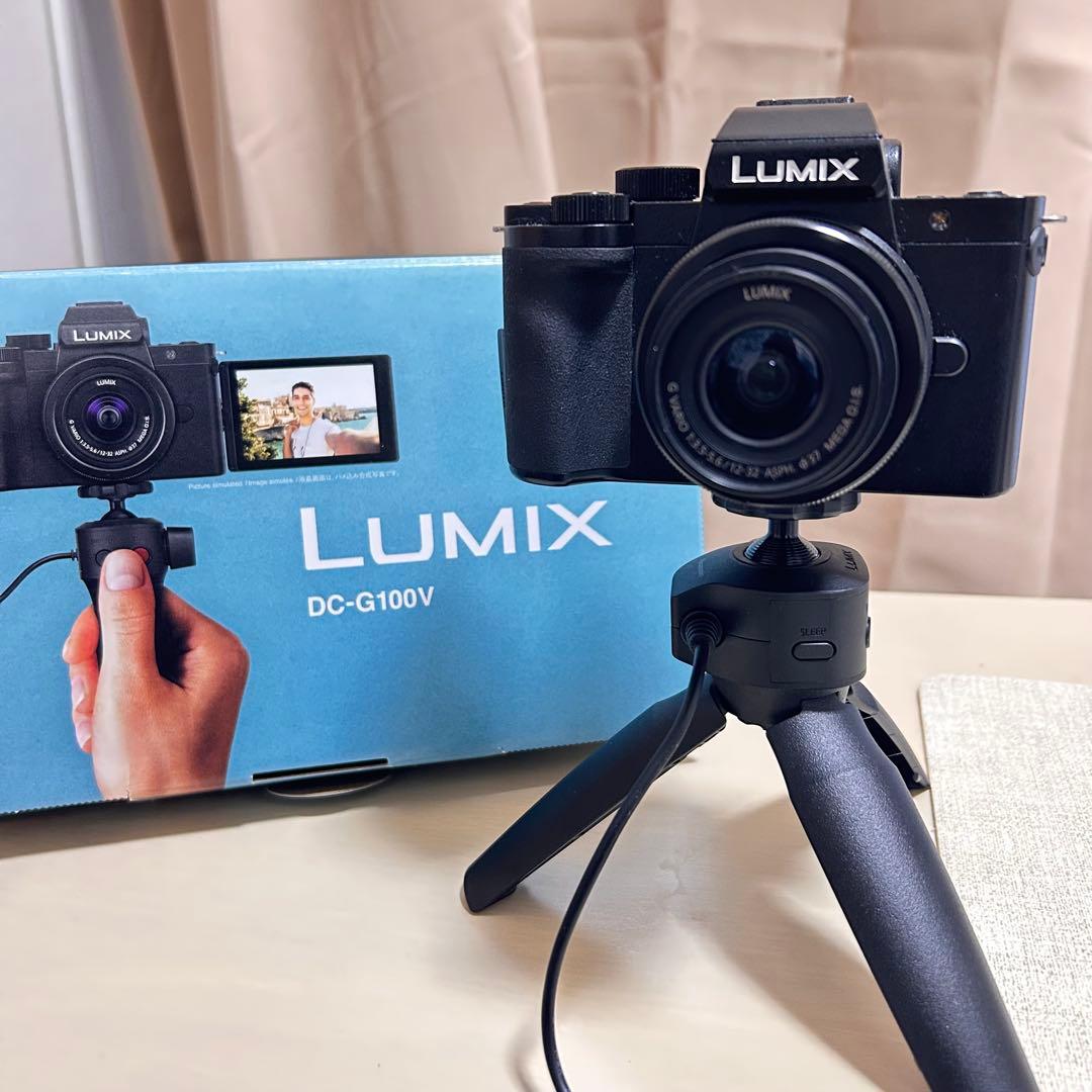 【美品】LUMIX DC-G100V ミラーレス コンパクト一眼 パナソニック、Vlog撮影向けのミラーレス一眼 LUMIX DC-G100を発表
