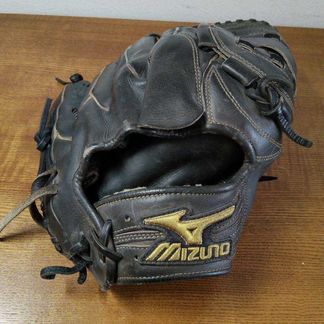 MizunoPro 野球グローブ 右投げ用 黒 Mizuno Pro 平裏刺繍1円 2026モデル ミズノプロ 硬式 グローブ グラブ