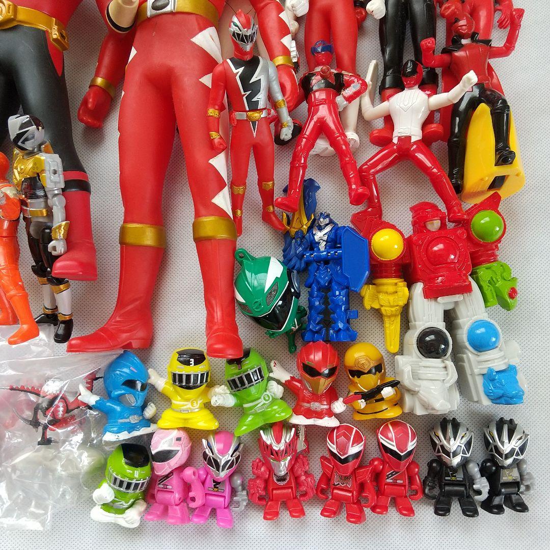 スーパー戦隊 ソフビ フィギュア まとめ売り - メルカリ