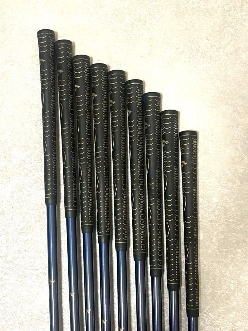 キャロウェイBIG BERTHA X-12アイアン9本セット 4〜9,P,A,S