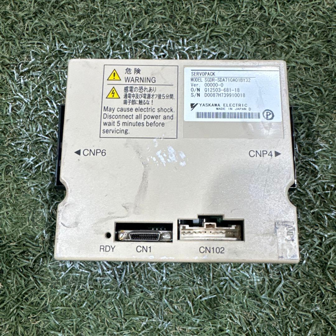 5Y202 YASKAWA SGDR-SDA710A01BY32 サーボパック - メルカリ