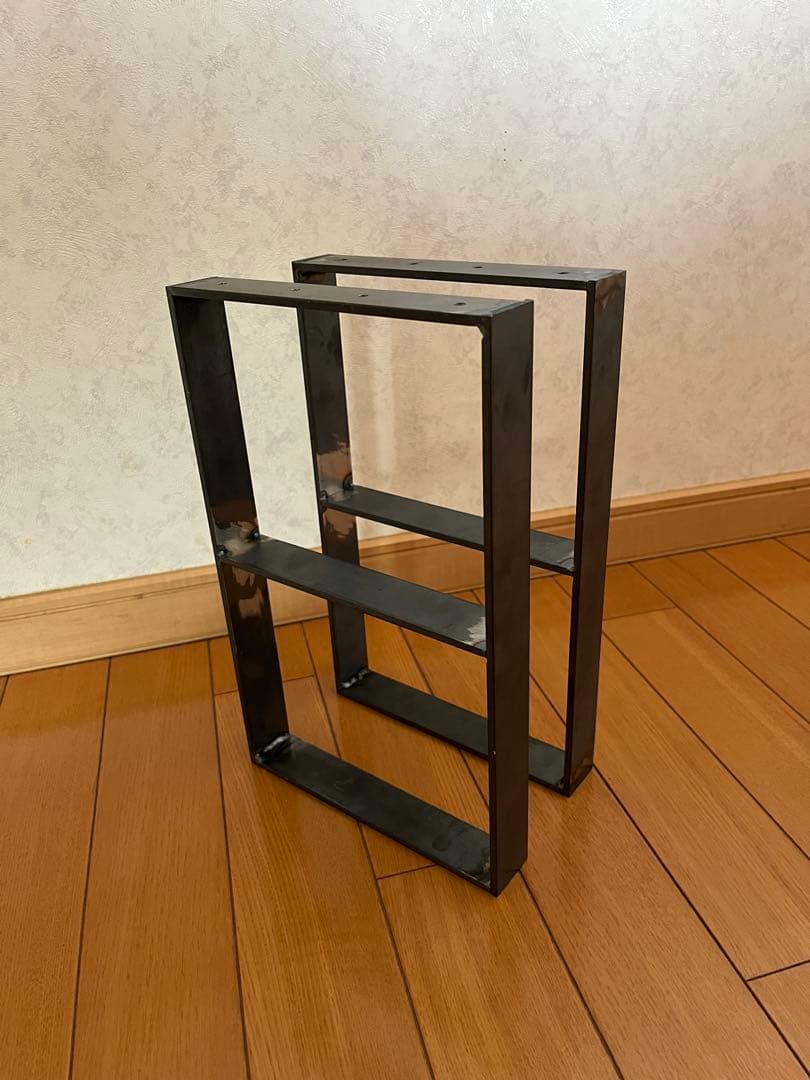 ⌘Daiki⌘アイアンレッグ アイアン 脚 テーブル用 2本セット 高さ67 奥行き64 アイアンレッグ 鉄