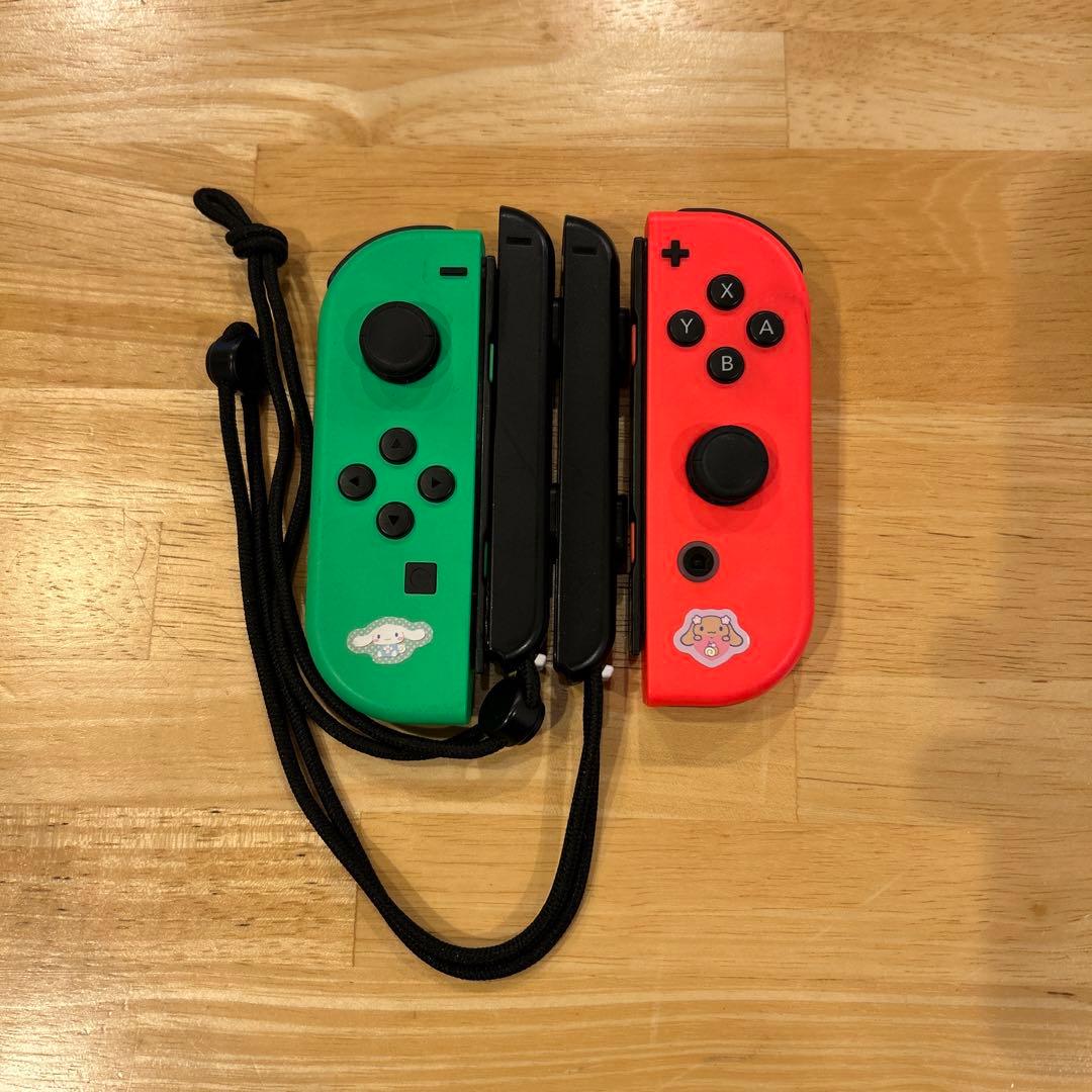 Nintendo Switch ジョイコン 緑と赤 - メルカリ