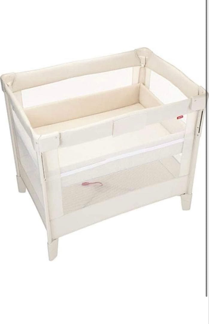アップリカ ココネルエアー ベビー ベッド ミルクホワイト ベビーサークル 寝具 アップリカ ベビーベッド ココネル エアー ミルク : ベビー用品