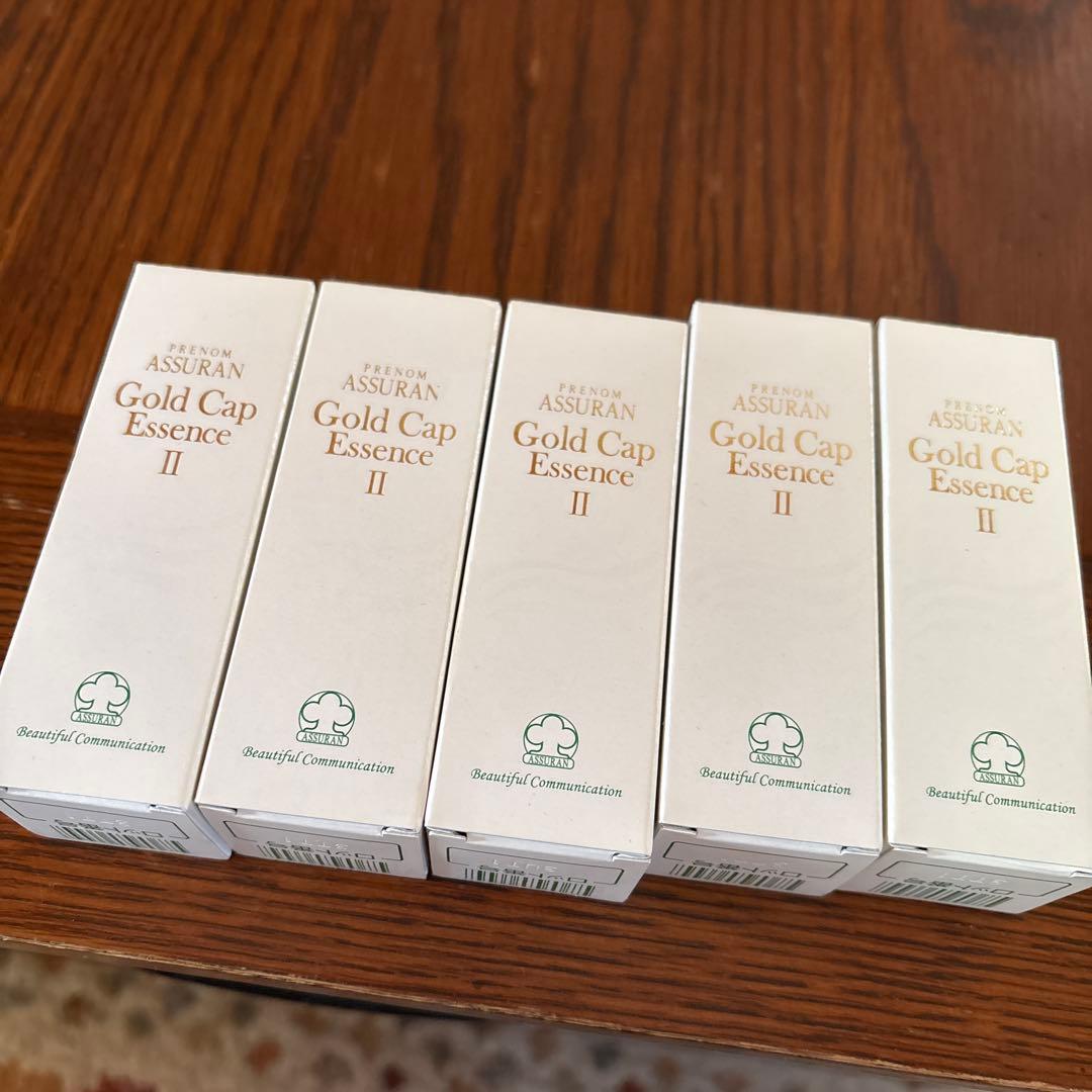 5本セット　アシュラン ゴールドキャップエッセンス 30g アシュラン ゴールドキャップエッセンスII 30g プラノアシュラン