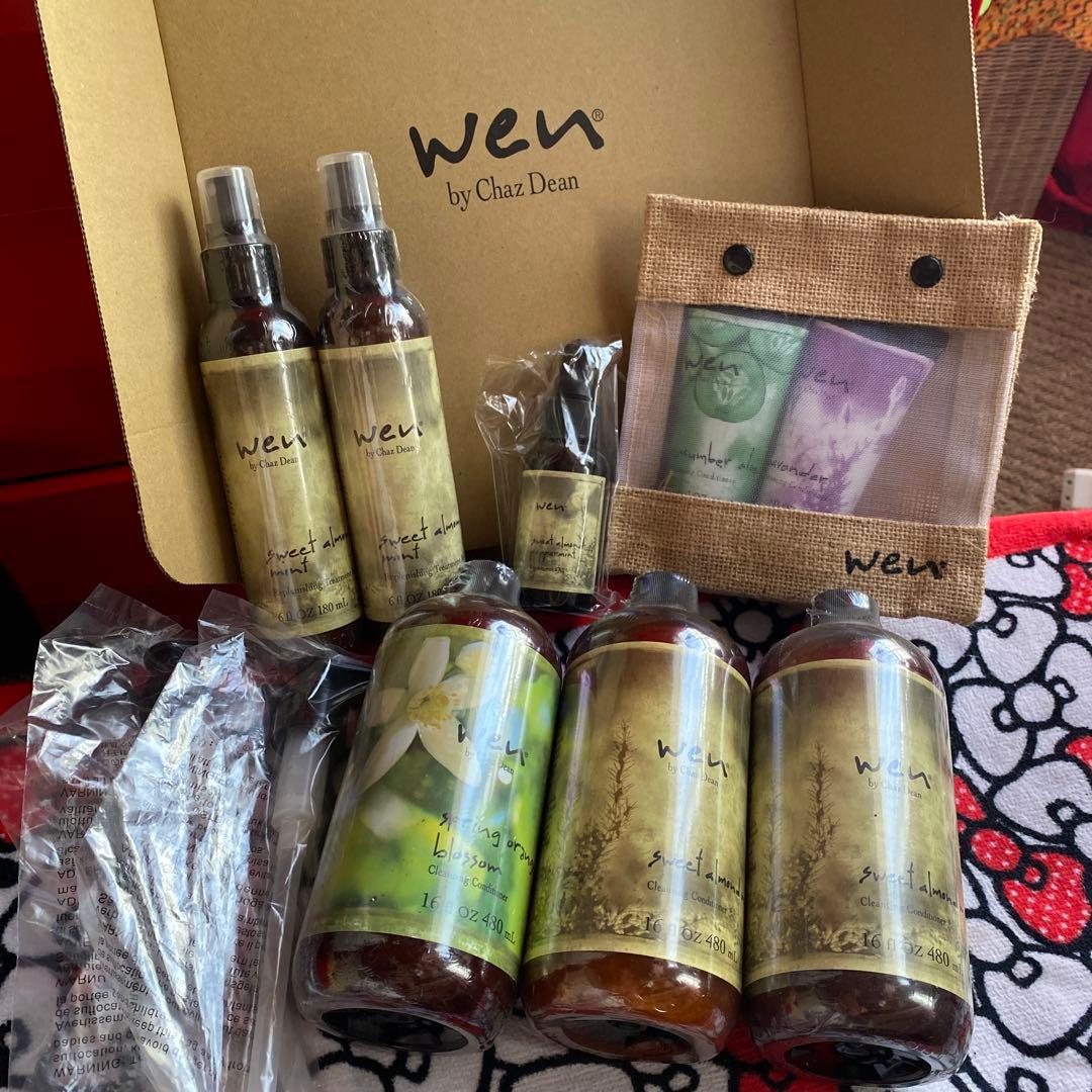 WEN by Chaz Dean ヘアケアセット WEN by Chaz Dean 32oz 2pc Cleansing Set + 7.5oz Mousse - QVC.com