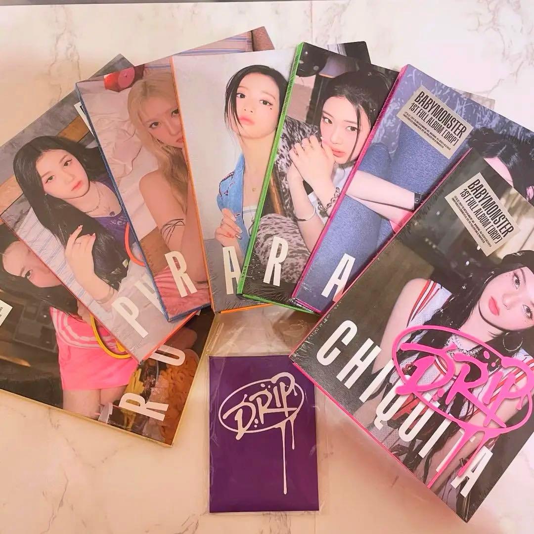 BABYMONSTER DRIP CHIQITAフルアルバム日本限定盤　ベビモン BABYMONSTER 1stフルアルバム [DRIP] 発売記念スペシャルオンライン