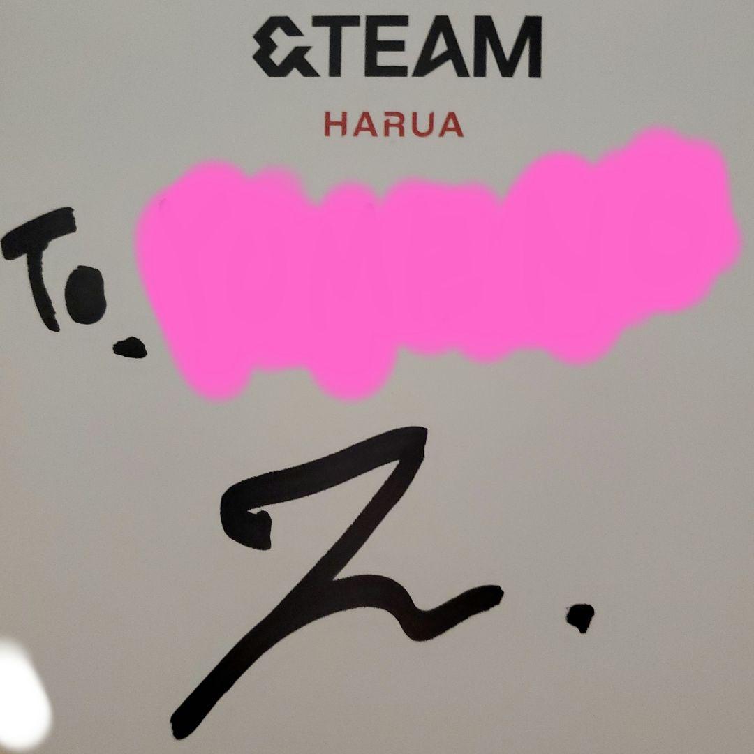 &team ハルア サイン - メルカリ