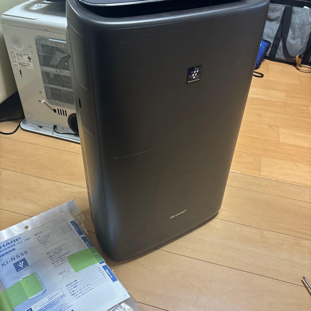 SHARP 加湿空気清浄機 2021年製 シャープ KI-NS50-H シャープ KI-NS50 価格比較 - 価格.com