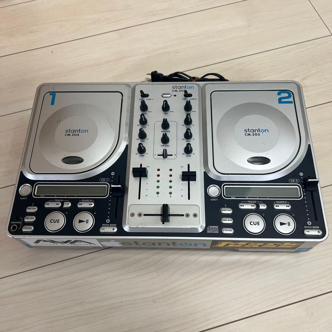 【美品】stanton CM.203-100 KORG DJミキサー CDJ