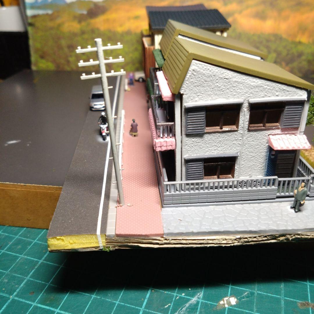 Nゲージ トミーテック ジオコレ 郊外の住宅街ミニジオラマ - メルカリ