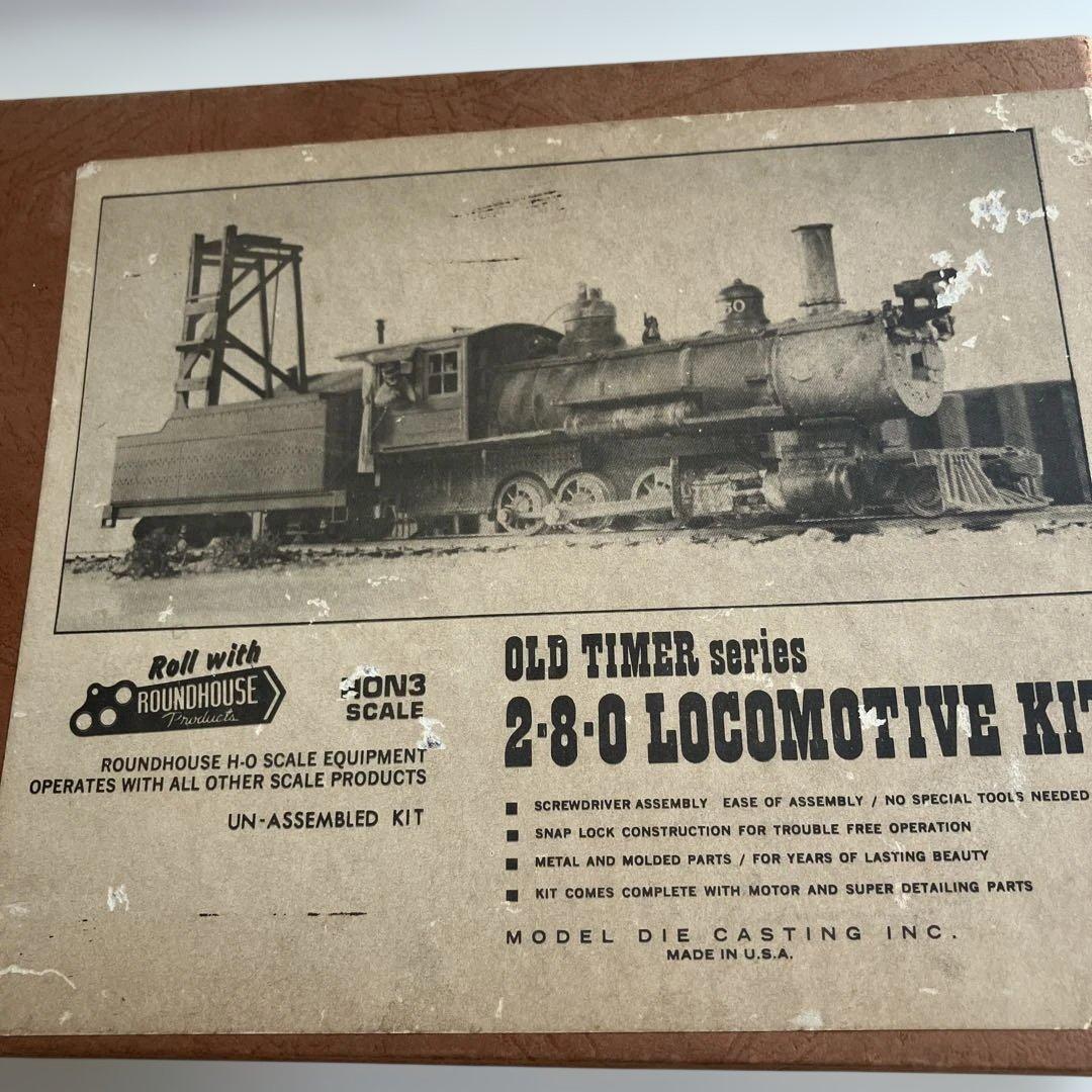 鉄道模型 MDC HOn3(10.5mm) 2-8-0 LOCOMOTIVE KIT