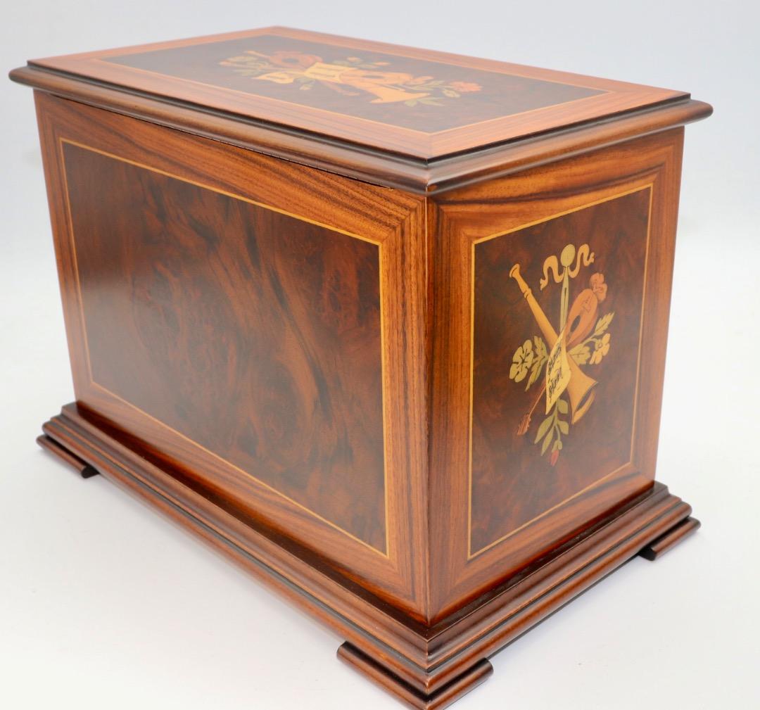 THORENS スイス製ディスク・オルゴール・ボックス、ディスク6枚付きの