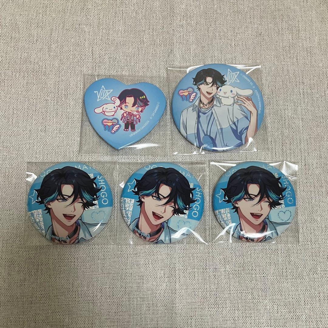 パラライ Paradox Live 大和憧吾 缶バッジ サンリオコラボ シナモン