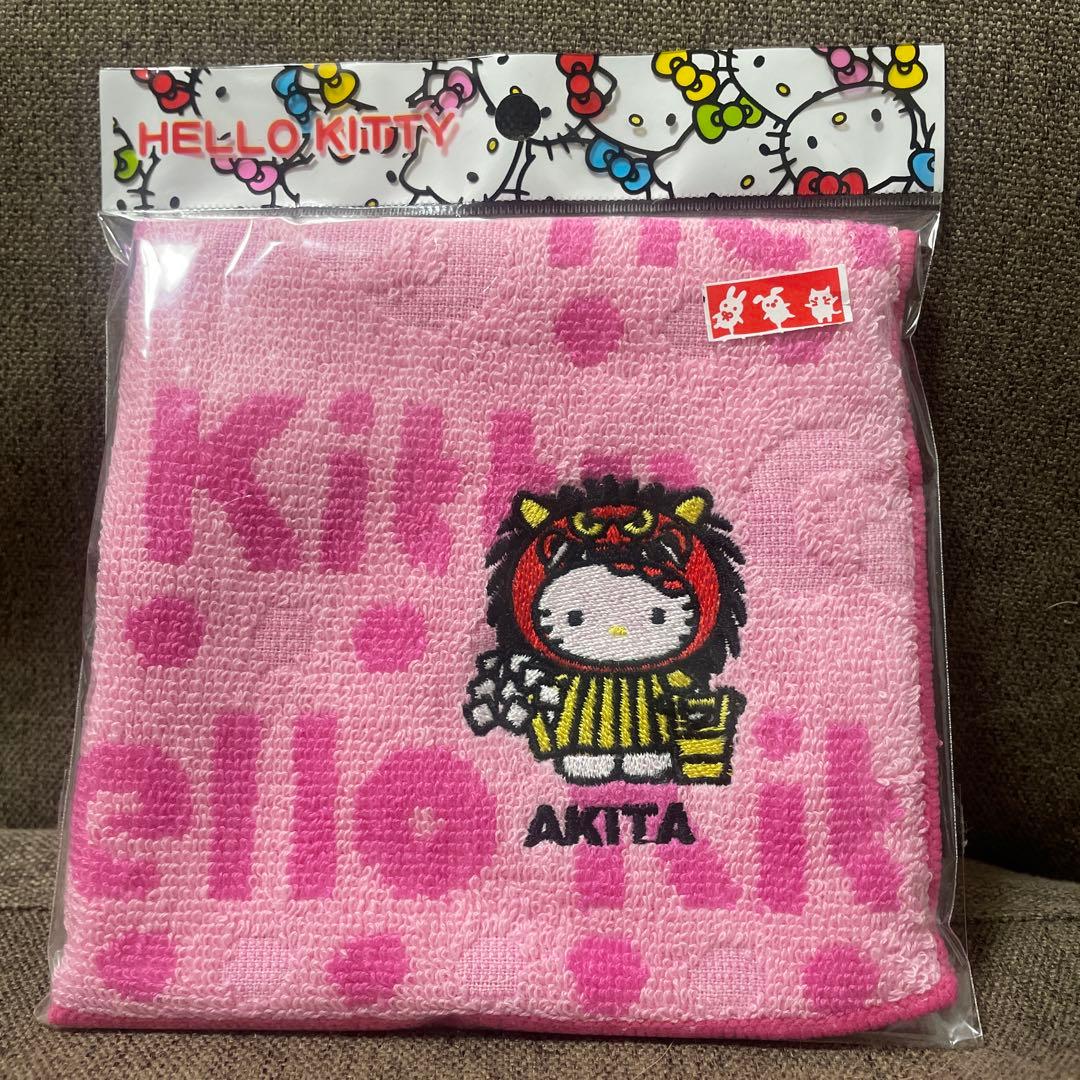 キティ ハンカチ ご当地 秋田 - メルカリ