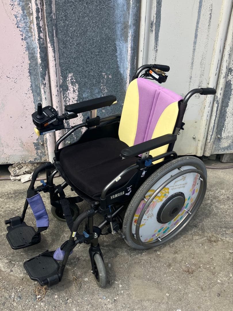 最終値引き　電動車椅子 ヤマハJWアクティブ　 バッテリー　充電器付き　中古品 ヤマハ JWアクティブ 中古車 【1年保証】 バッテリーは新品