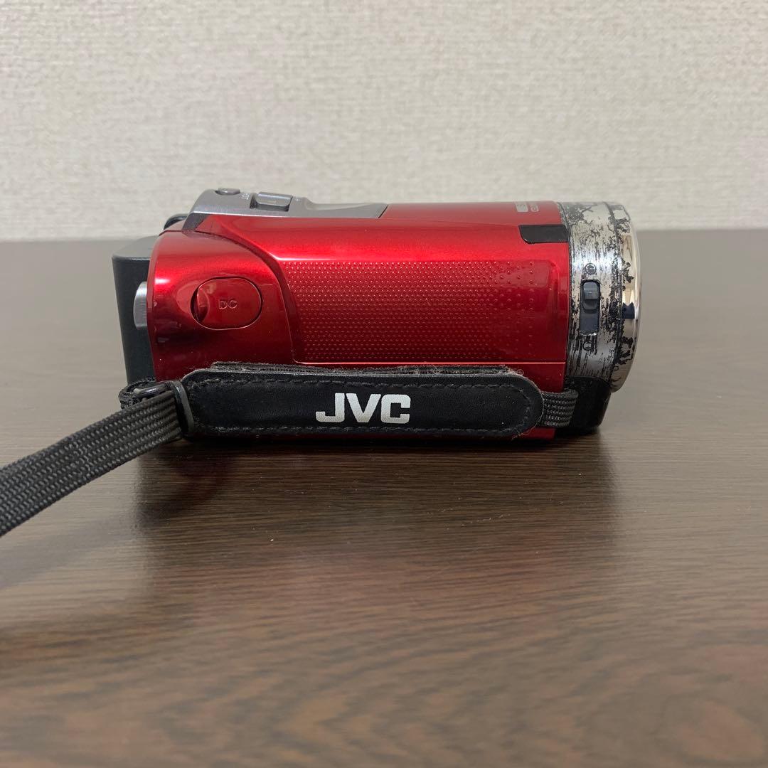 JVC Everio GZ-HM33-R ビデオカメラ 赤 動作品 - メルカリ