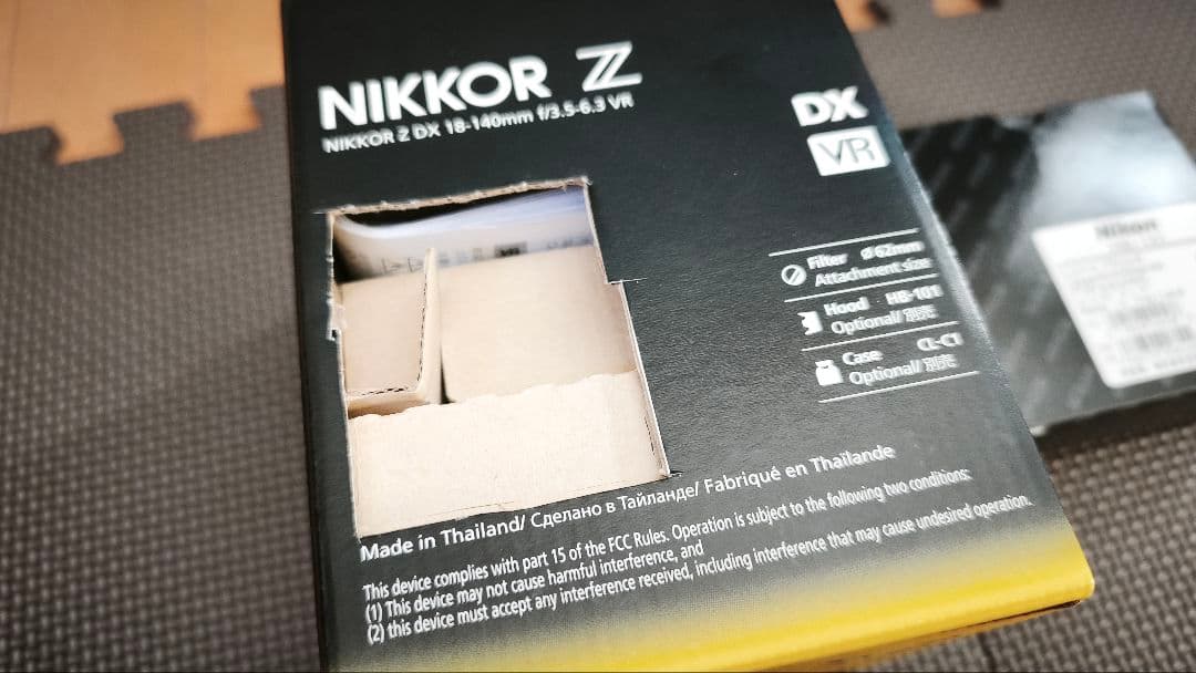 レンズ(ズーム) NIKKOR Z DX 18-140mm f/3.5-5.6 VR