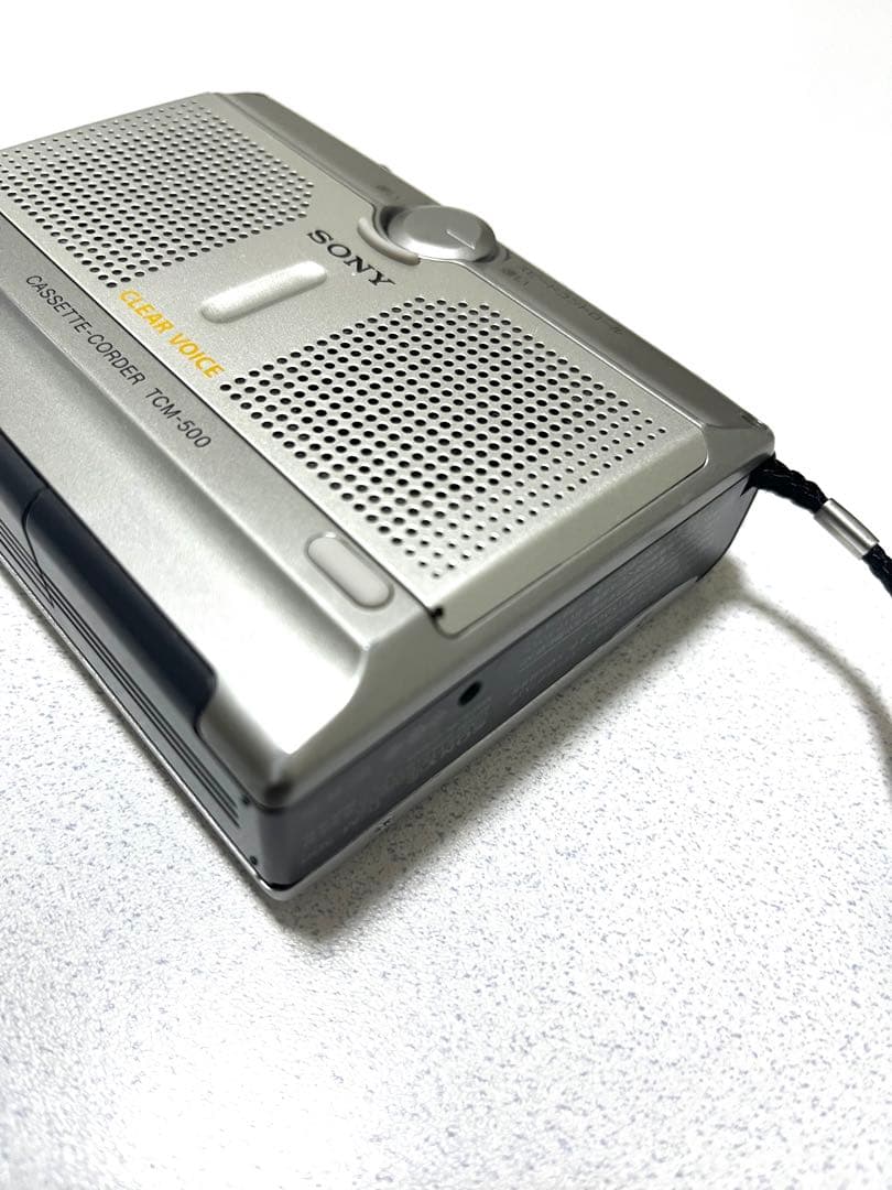 整備品 TCM-500カセットレコーダー SONY 再/録オートリバース - メルカリ